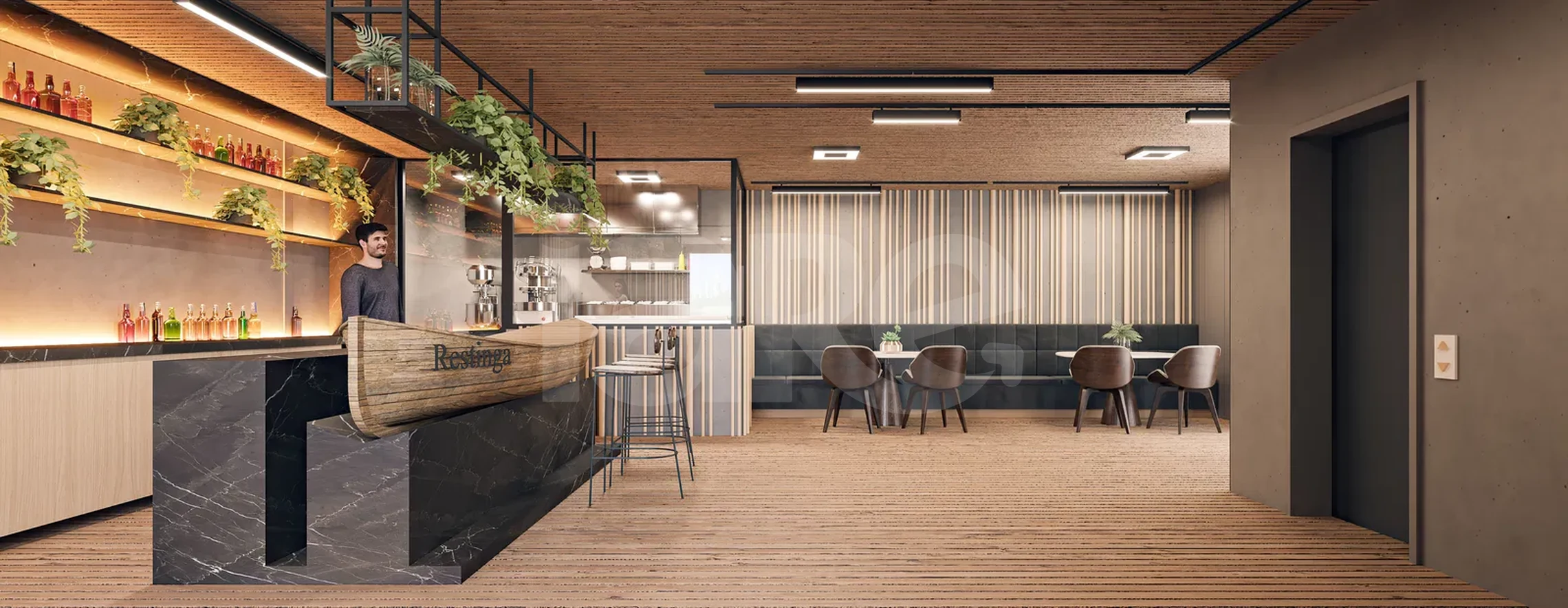 Restinga - Garden com 24,81 m², em Jardim Oceania — foto 17