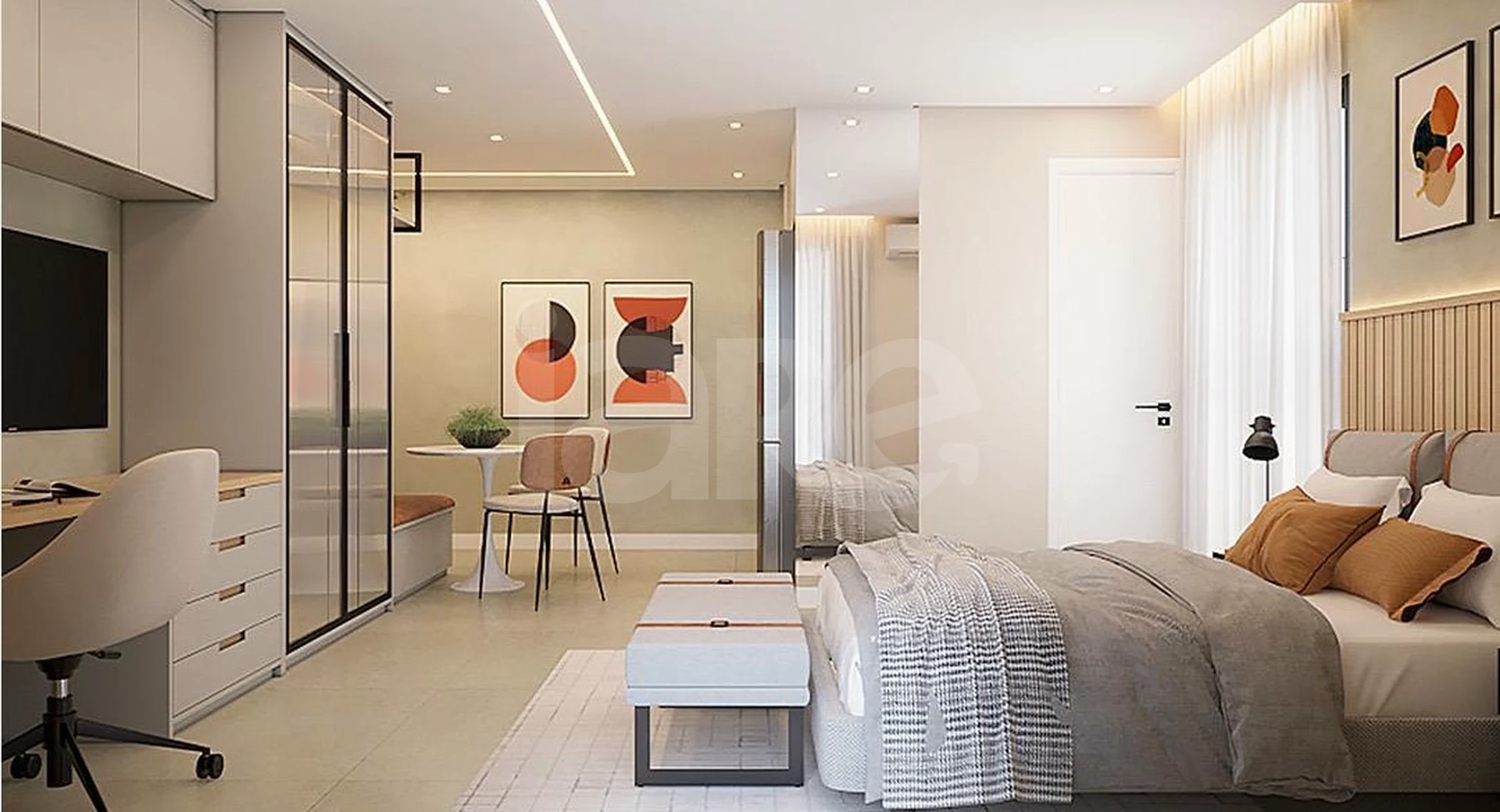 Stay NK - Garden com 47,83 m², em Vila São José — foto 3