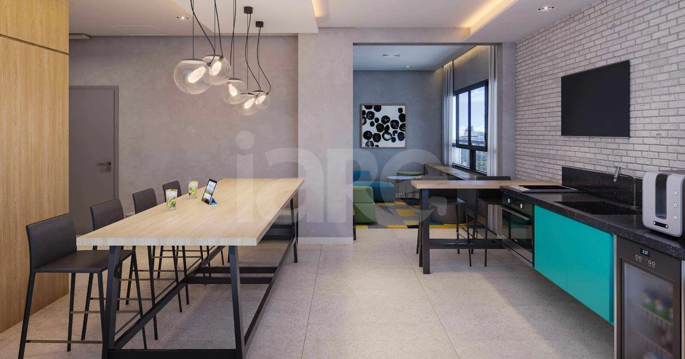Boulevard Ibirapuera Iraé - Apartamento com 38,08 m², em Moema — foto 6