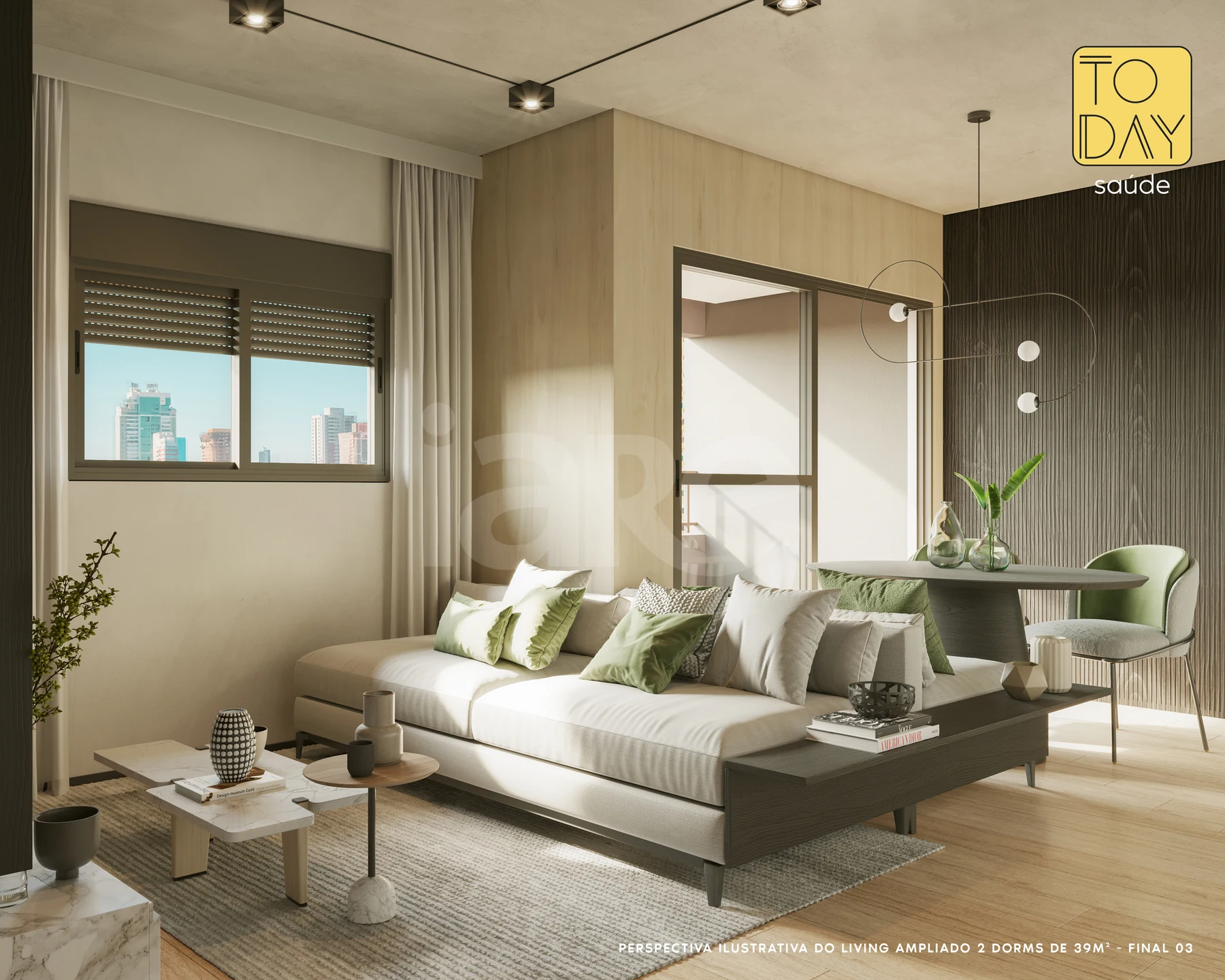 Today Saúde - Garden com 50,69 m², em Saúde — foto 2