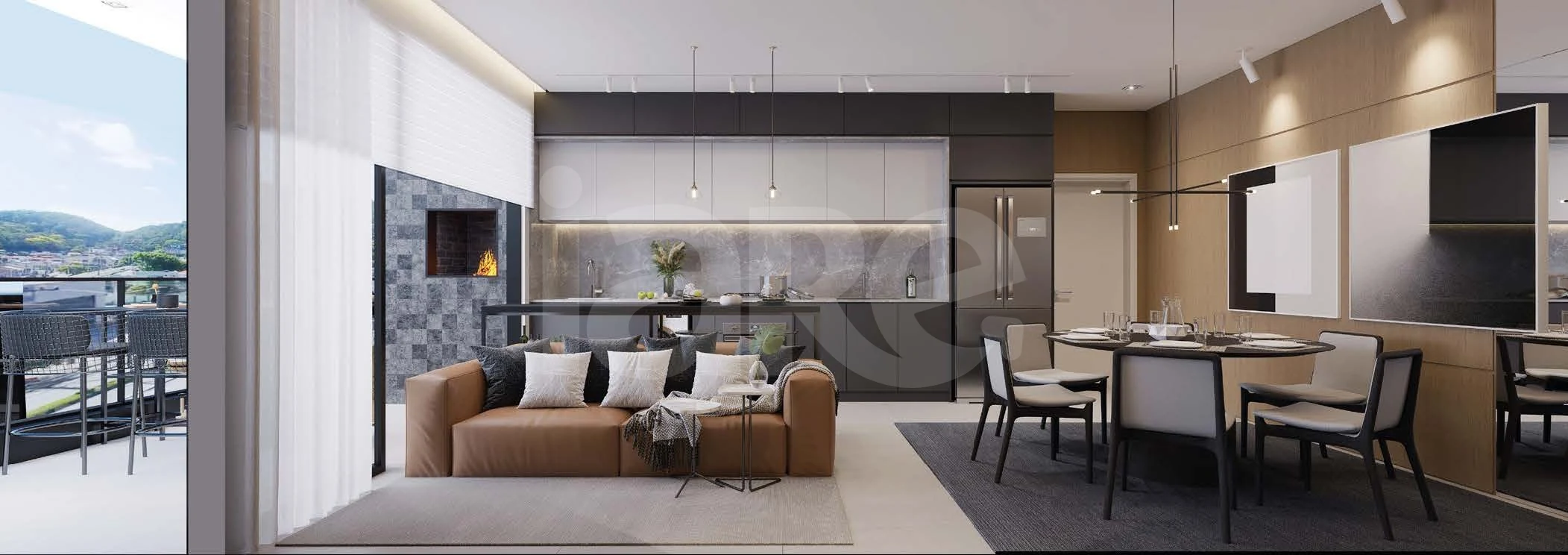 Metropolitan Modern Residences - Apartamento com 47,71 m², em Fazendinha — foto 2
