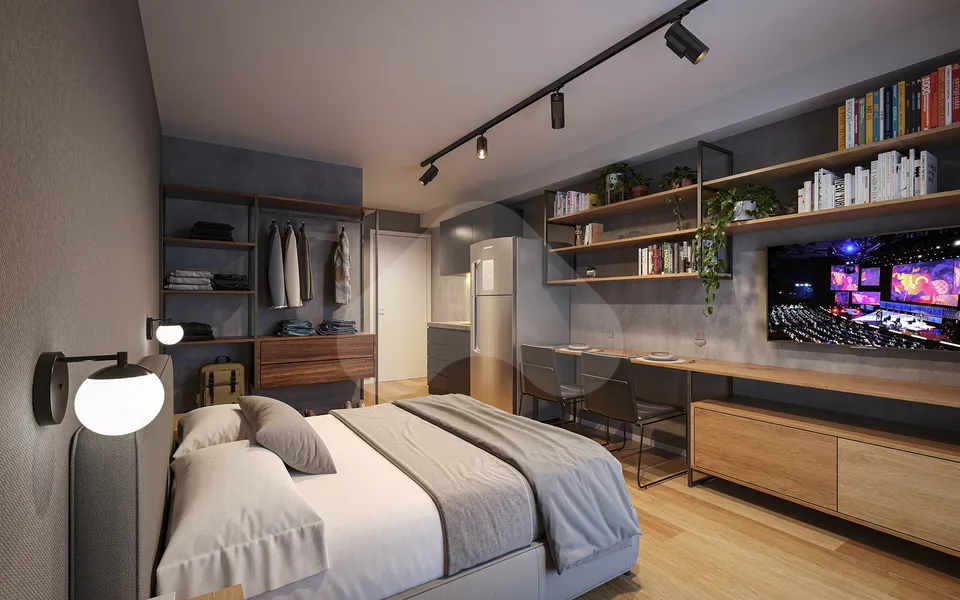 Nurban Barão de Campinas - Studio com 18,56 m², em Santa Cecília — foto 7