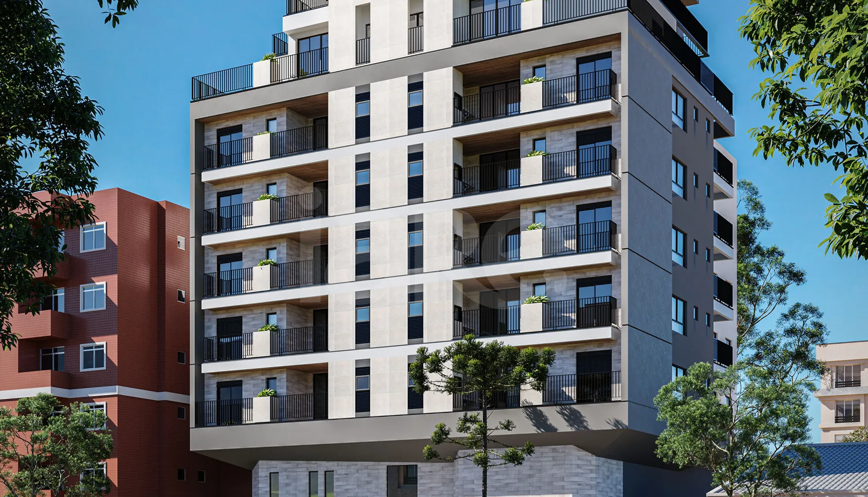 Itá Rare Homes - Apartamento com 96,16 m², em Juvevê — foto 1