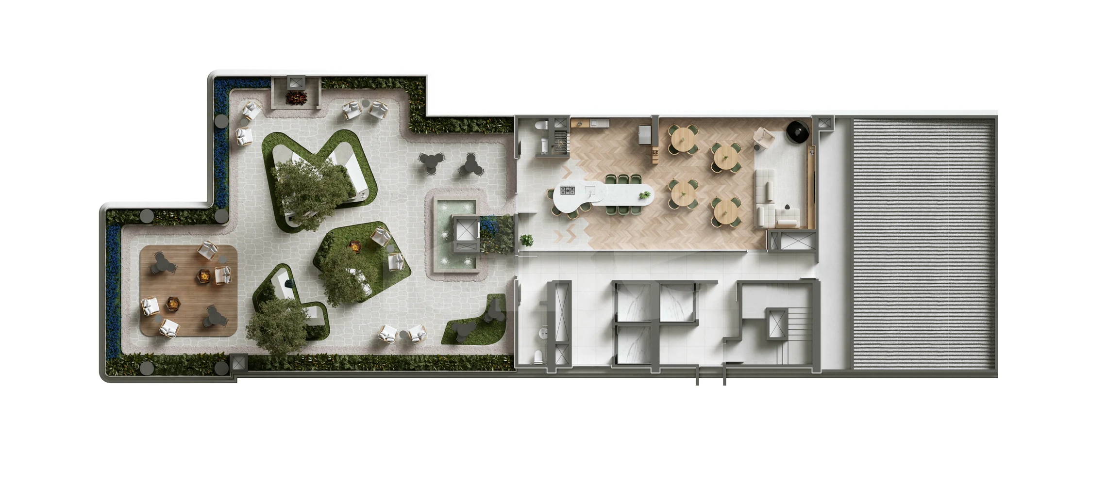 Planta — Pavimento rooftop