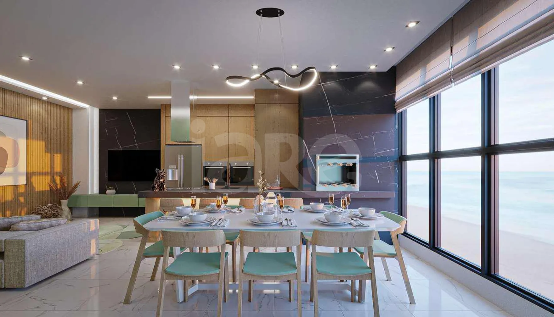 Esplêndido Residence - Apartamento com 140 m², em Perequê — foto 5