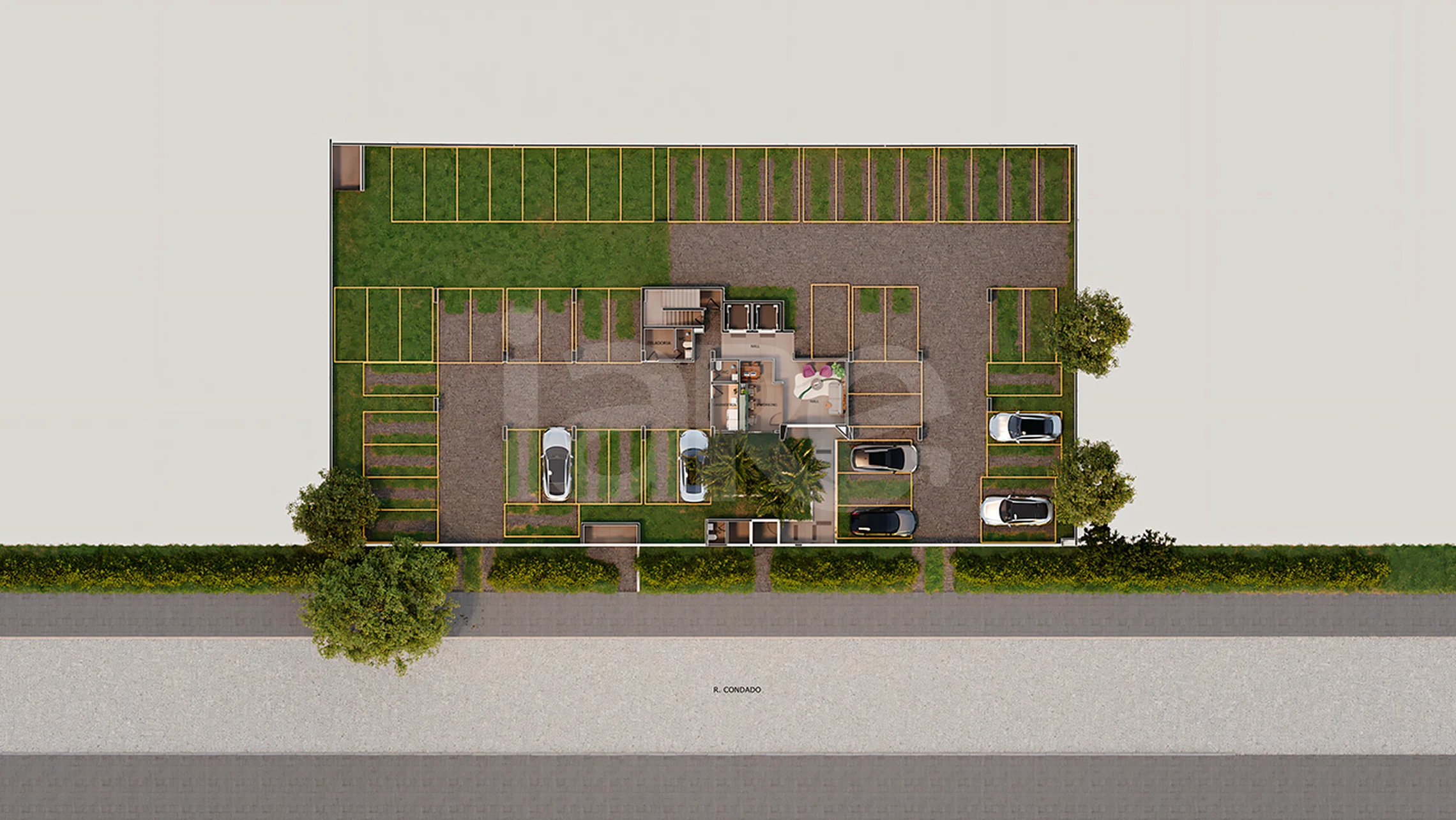 Planta — Pavimento garagem