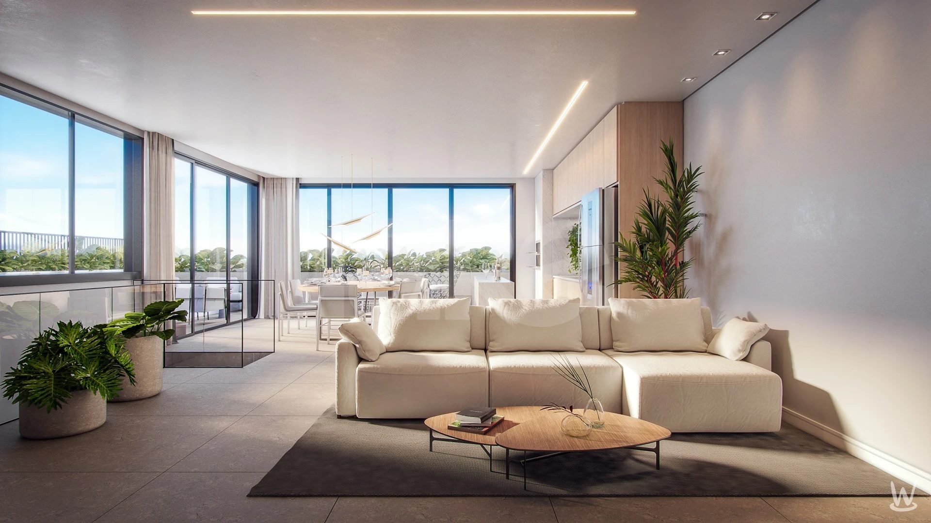 EZA Living - Apartamento com 106 m², em Ahú — foto 2