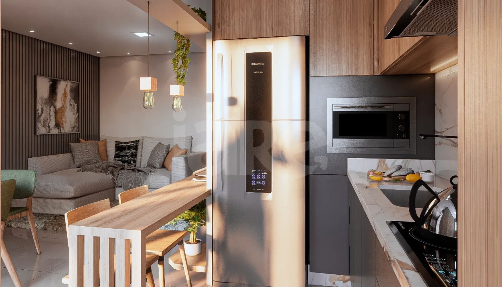 Santorini Residence - Apartamento com 66,96 m², em Ingleses do Rio Vermelho — foto 9