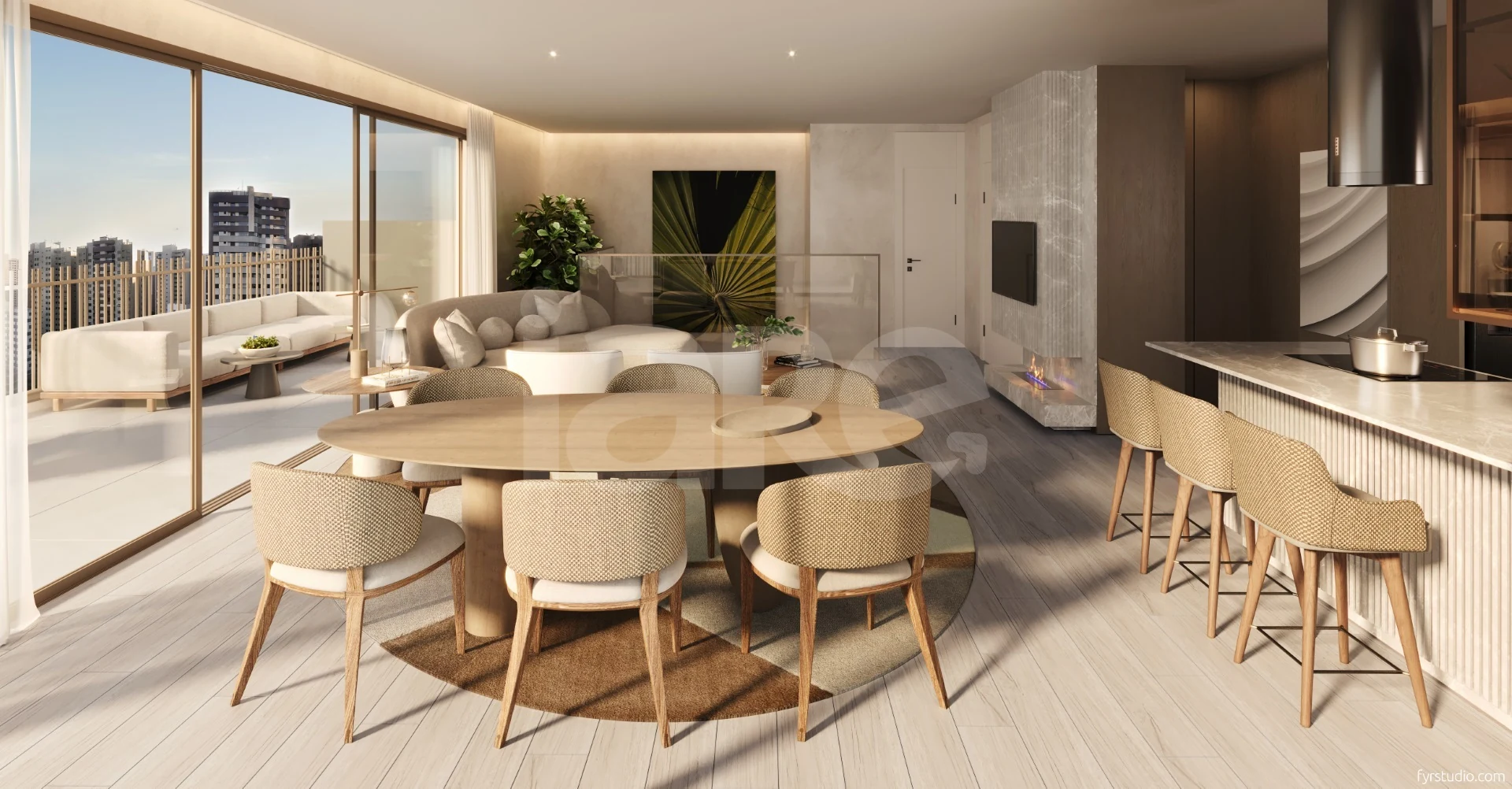 Atlân - Cobertura com 267,85 m², em Água Verde — foto 9