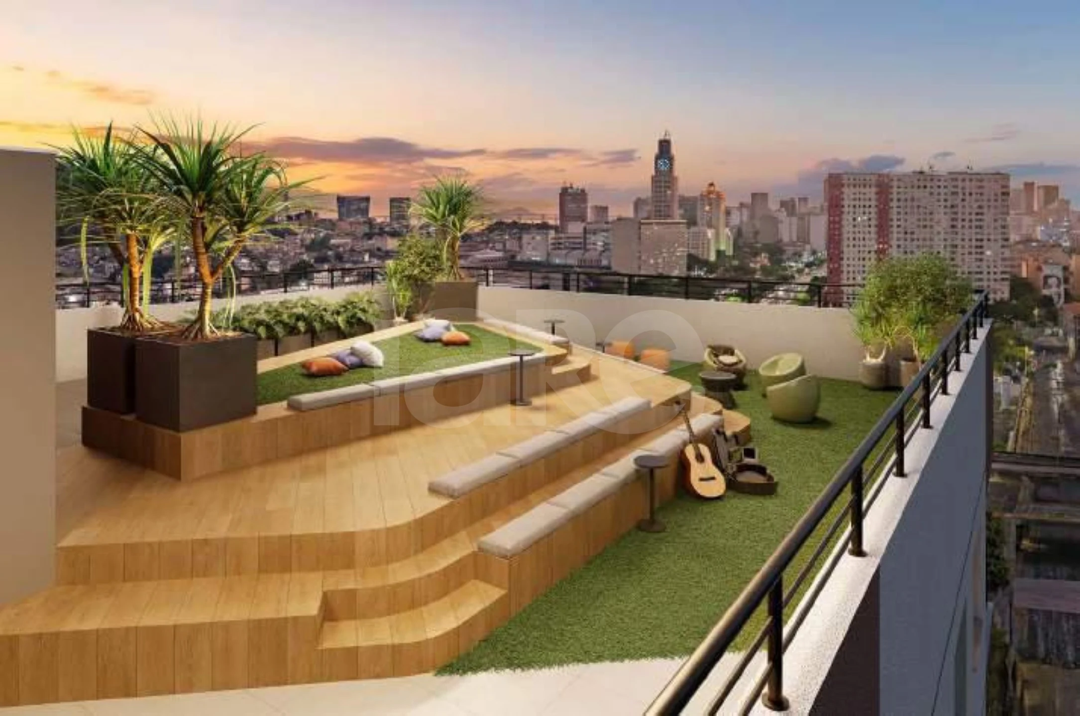 Saudosa Praça Onze Residencial - Apartamento com 31,4 m², em Centro — foto 15