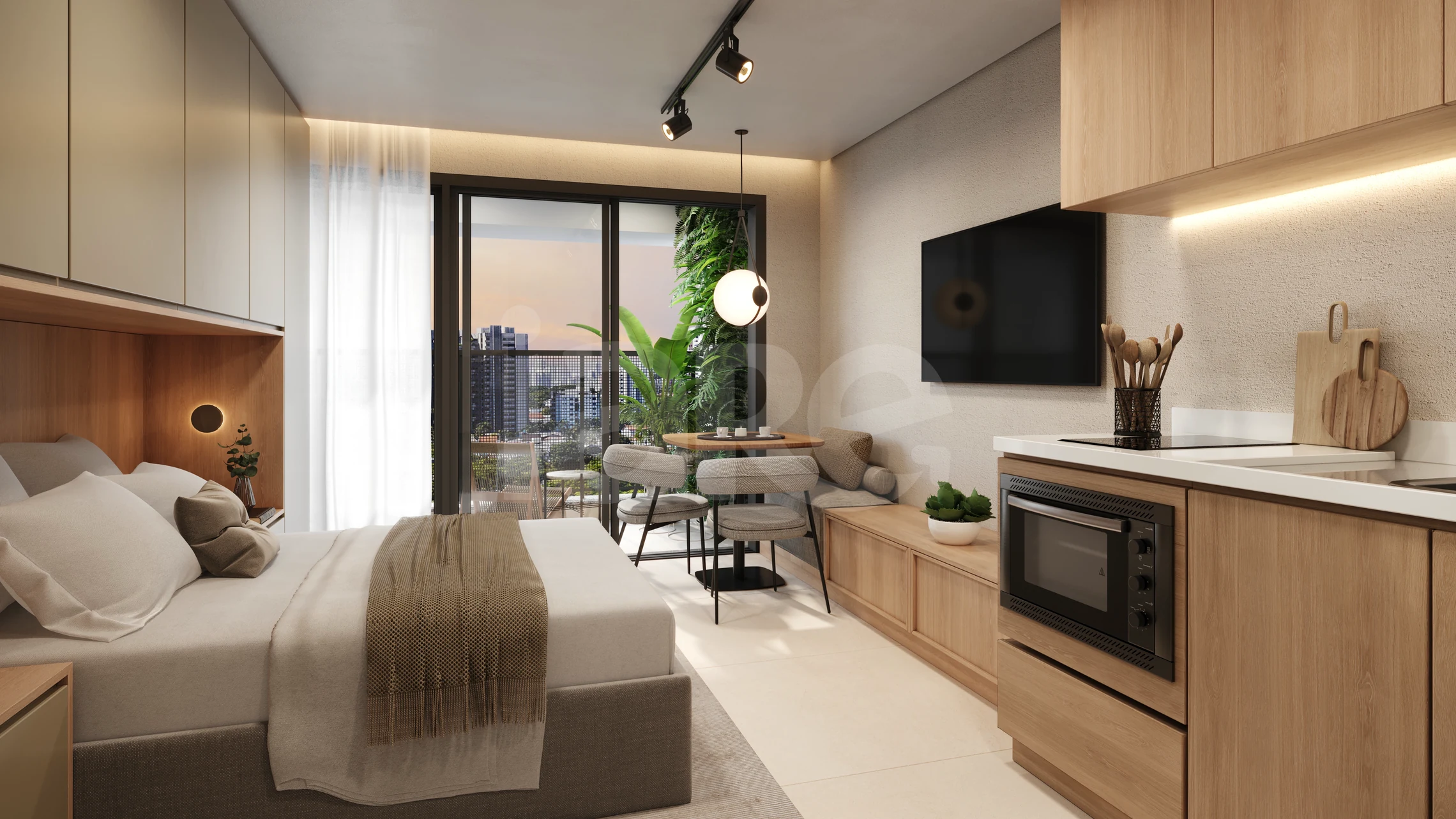 Helbor Collage Bela Vista - Garden com 43,39 m², em Bela Vista — foto 3