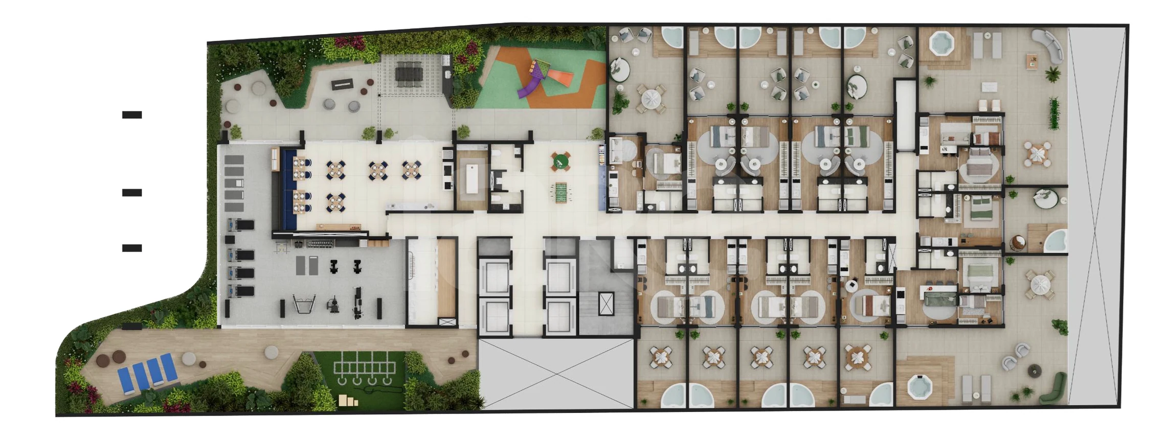 Planta — Pavimento 3
