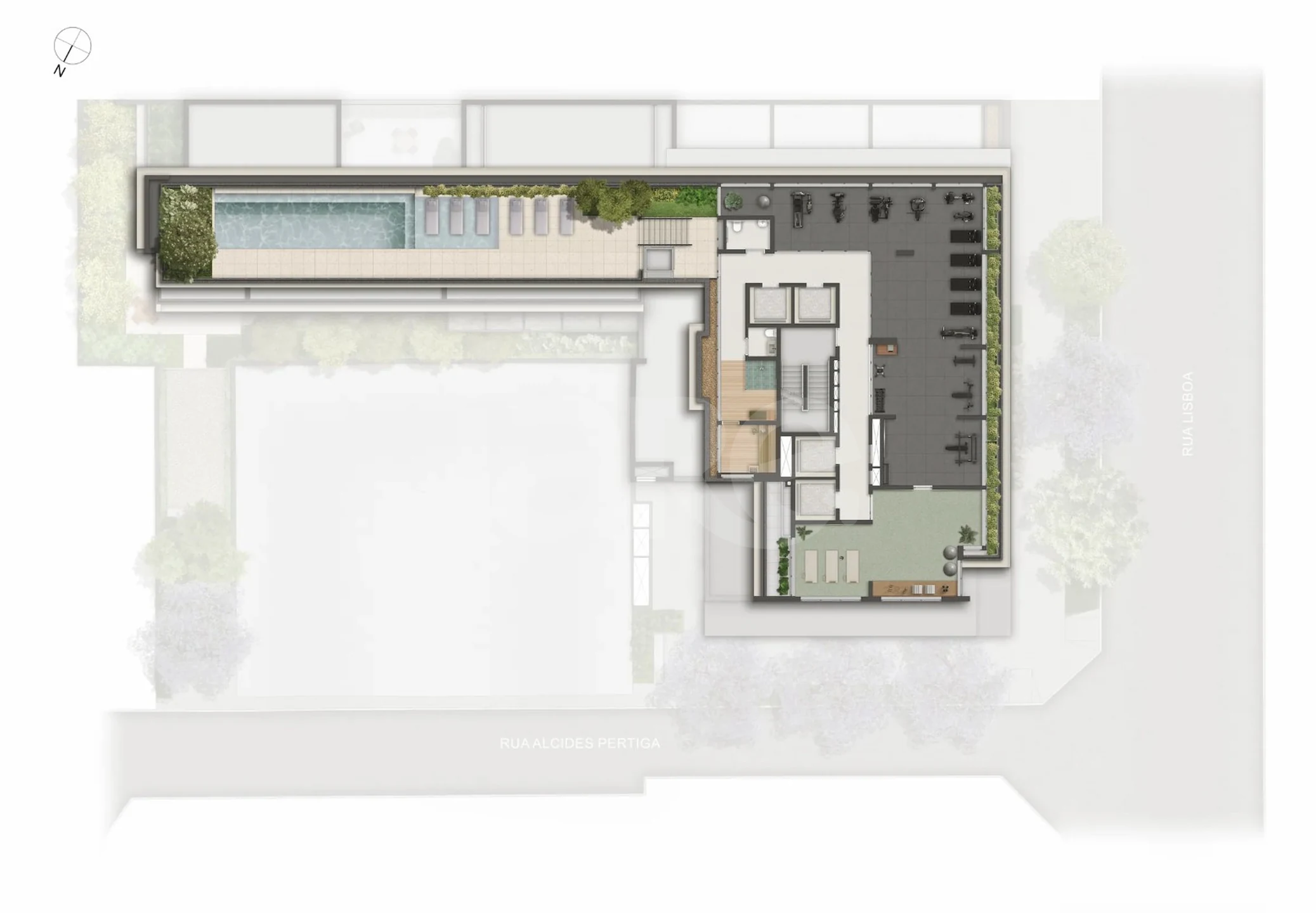 Planta — Pavimento 15