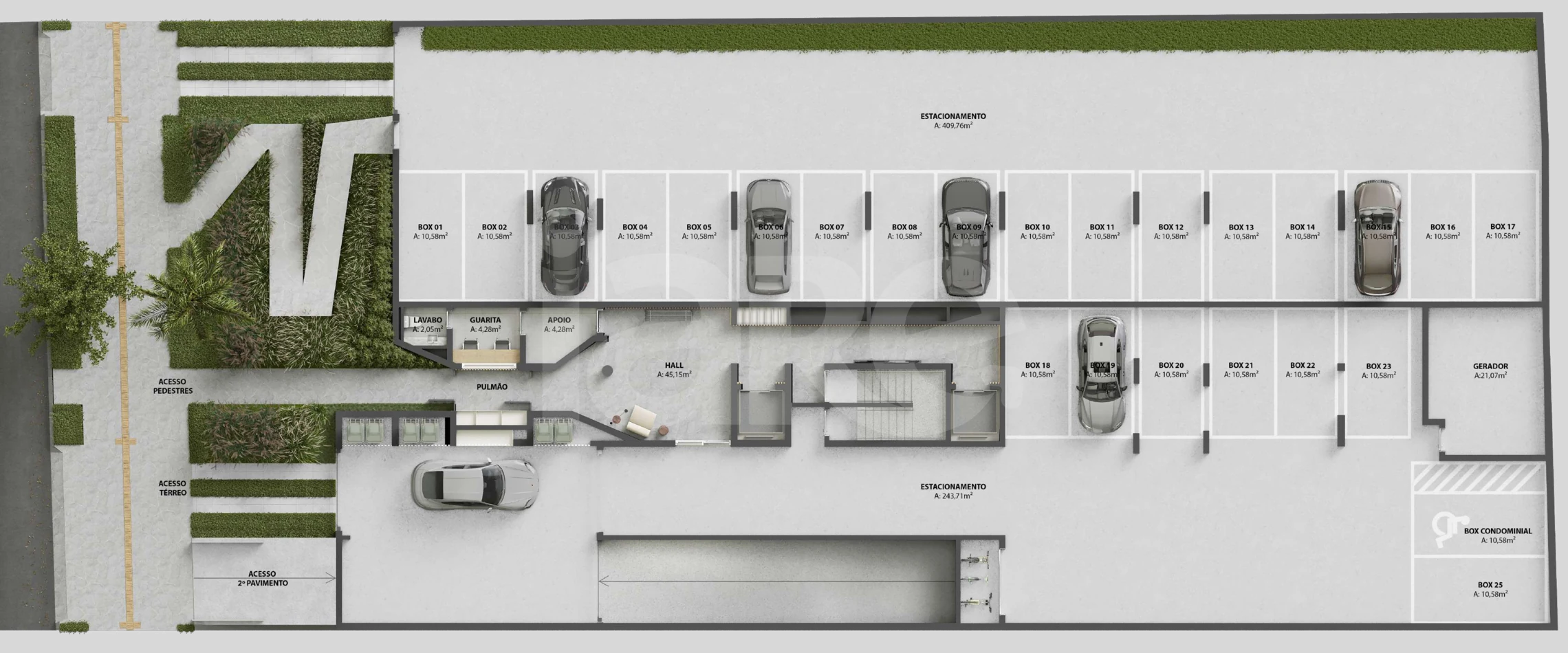 Planta — Pavimento térreo