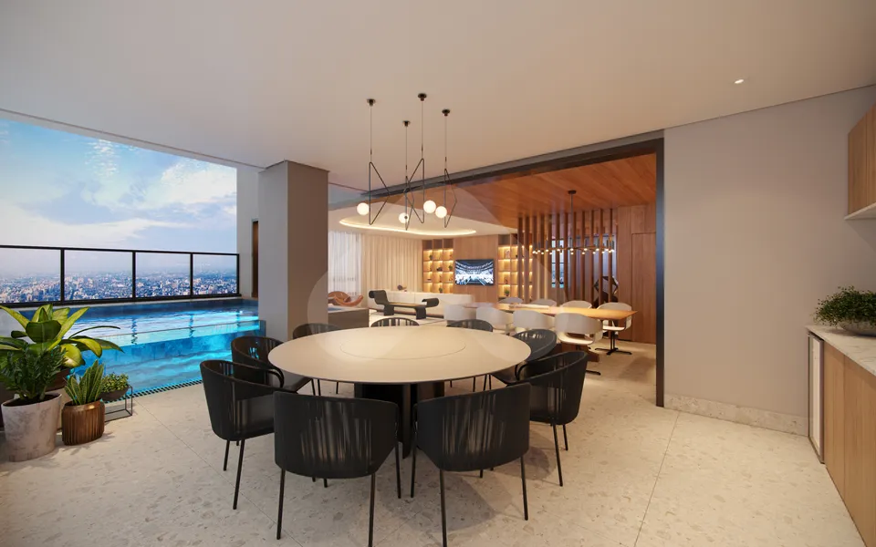 Atmos City Design - Apartamento com 165,19 m², em Setor Marista — foto 5