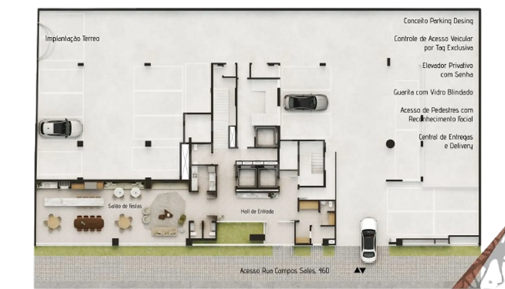 Planta — Implantação 1