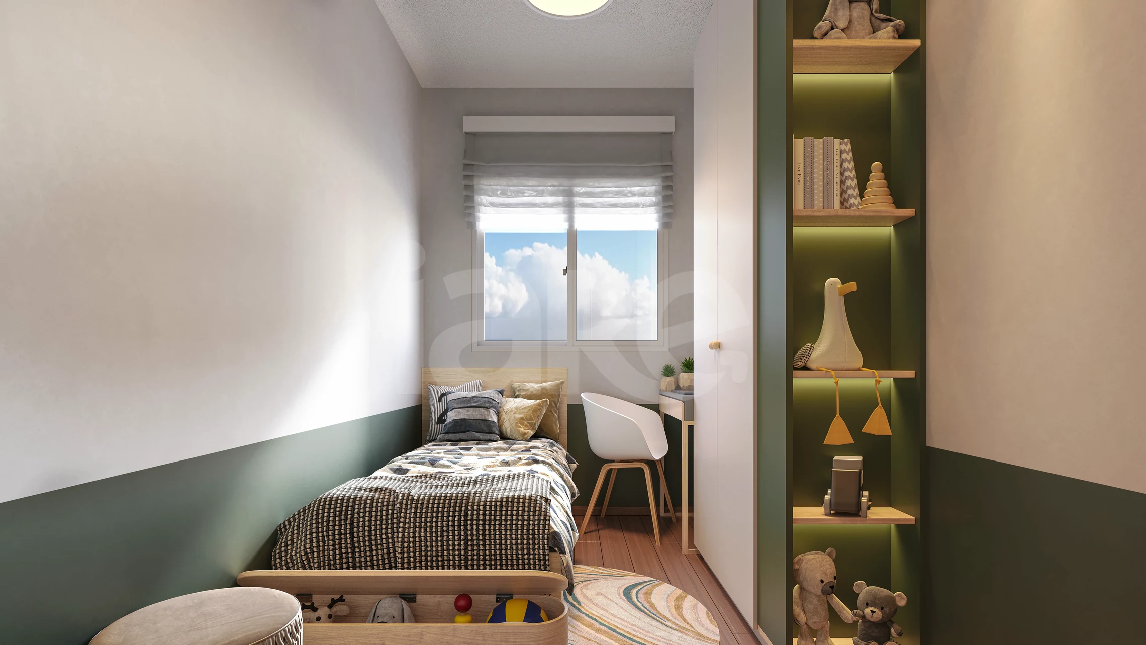 Monet - Apartamento com 35,36 m², em Parque Duque — foto 3