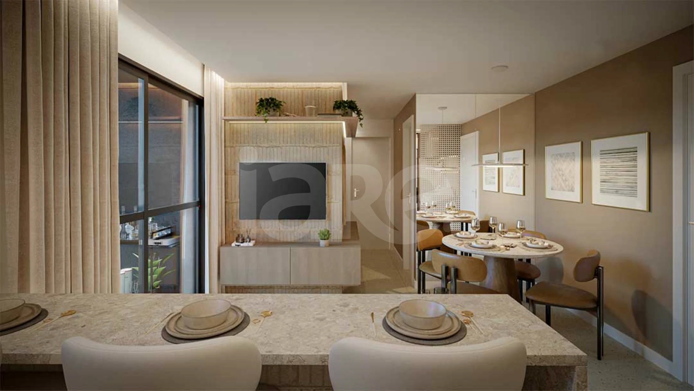 Pátio Horí - Apartamento com 45,46 m², em Várzea — foto 4