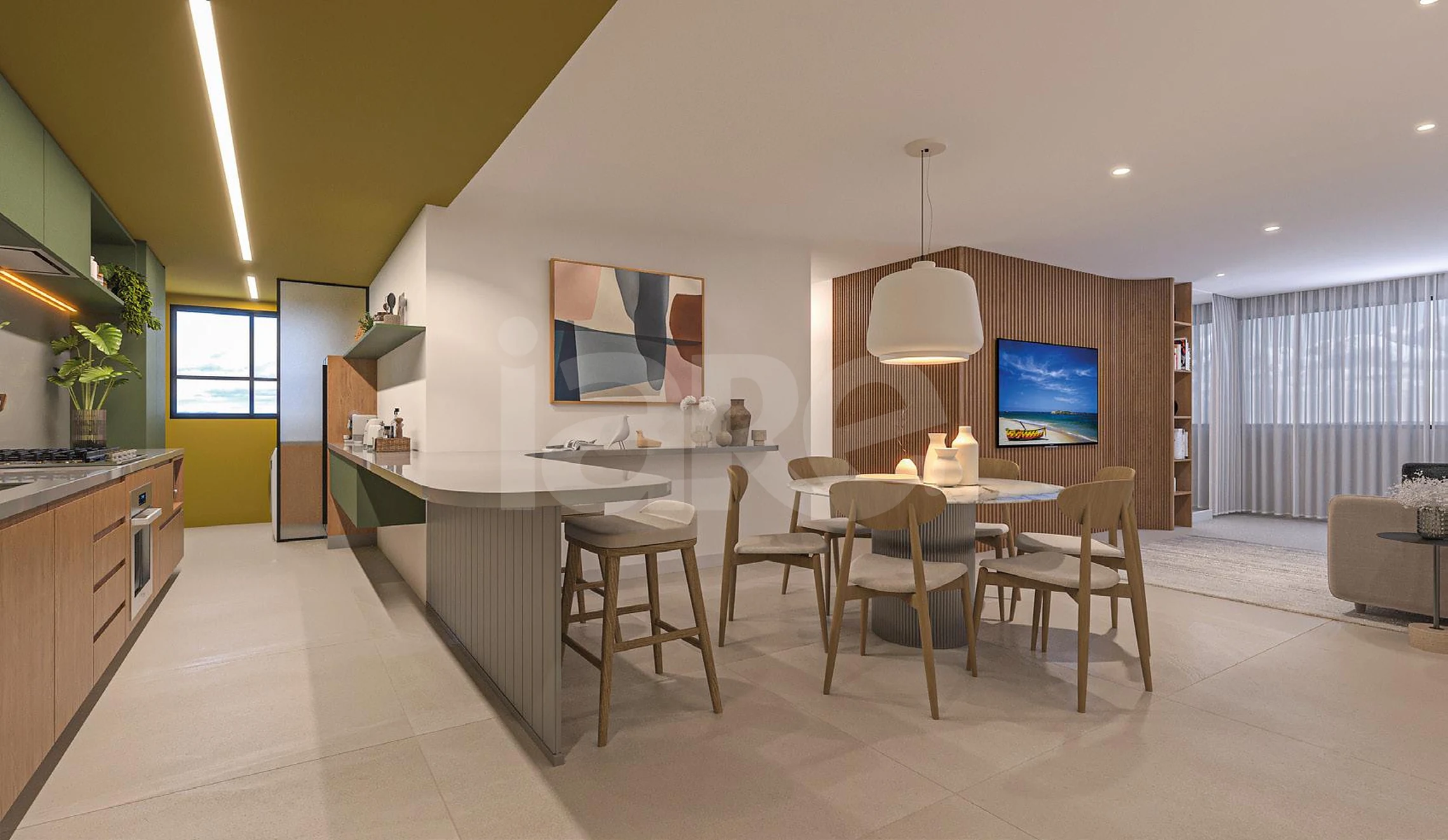 Bella Fiore Itapuã - Apartamento com 80,15 m², em Praia de Itaparica — foto 3