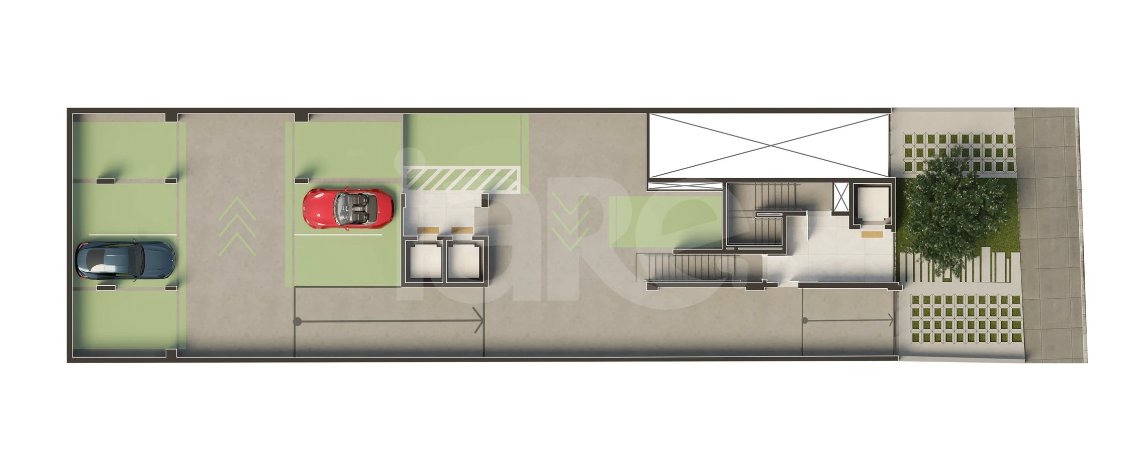 Planta — 17 garagem   terreo