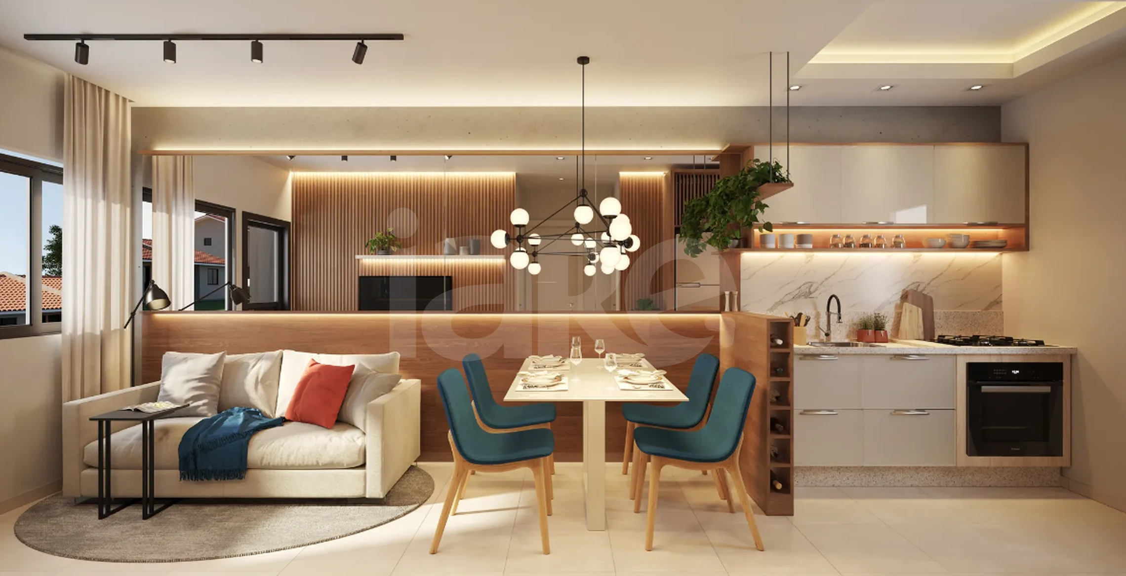 Porto Bella Vista - Casa com 42,34 m², em Colônia Dona Luíza — foto 2