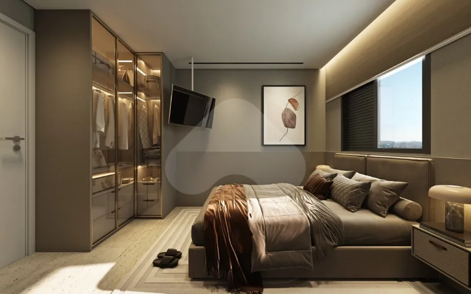 Vista Parque Chácara Joquey - Apartamento com 24,04 m², em Jardim Monte Kemel — foto 4