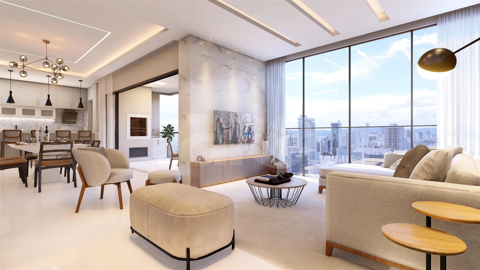 Edir Russi Dellagnelo - Apartamento com 171,1 m², em Meia Praia — foto 2