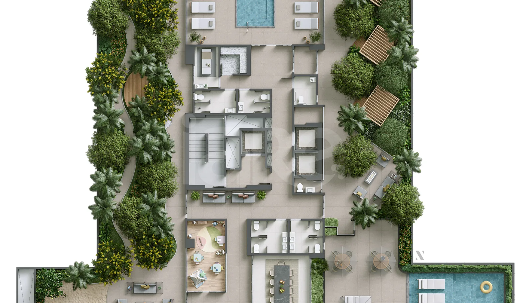 Planta — Pavimento lazer 3