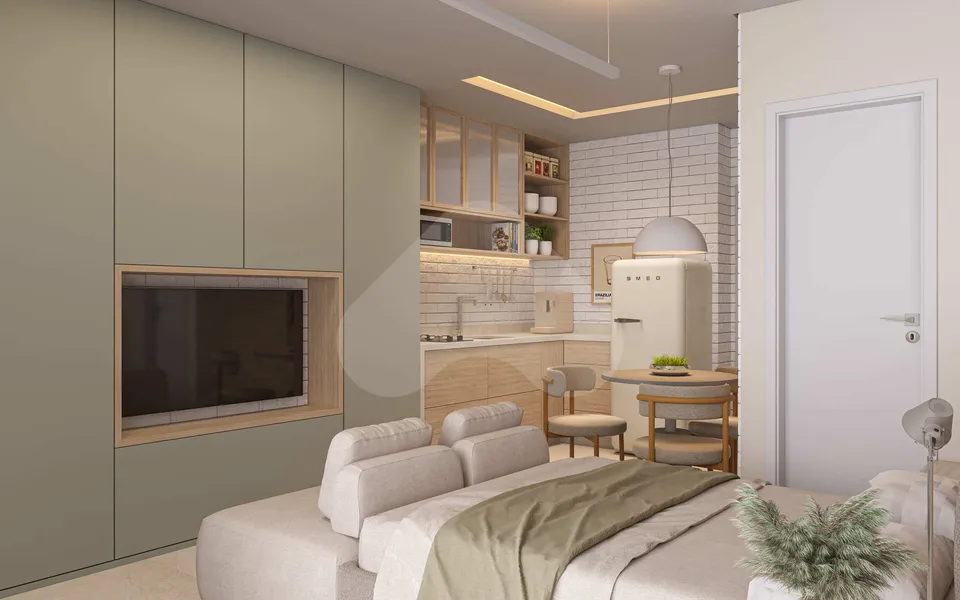 Brás 120 - Studio com 17,39 m², em Brás — foto 6