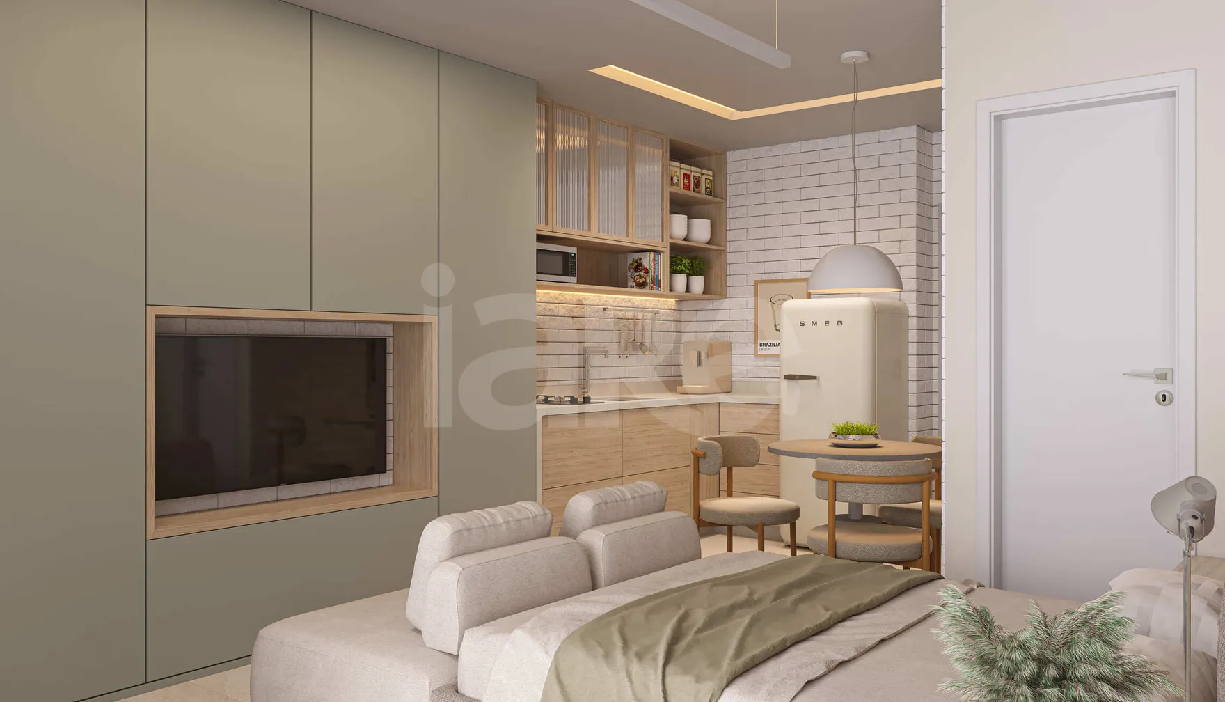 Brás 120 - Apartamento com 41,13 m², em Brás — foto 6