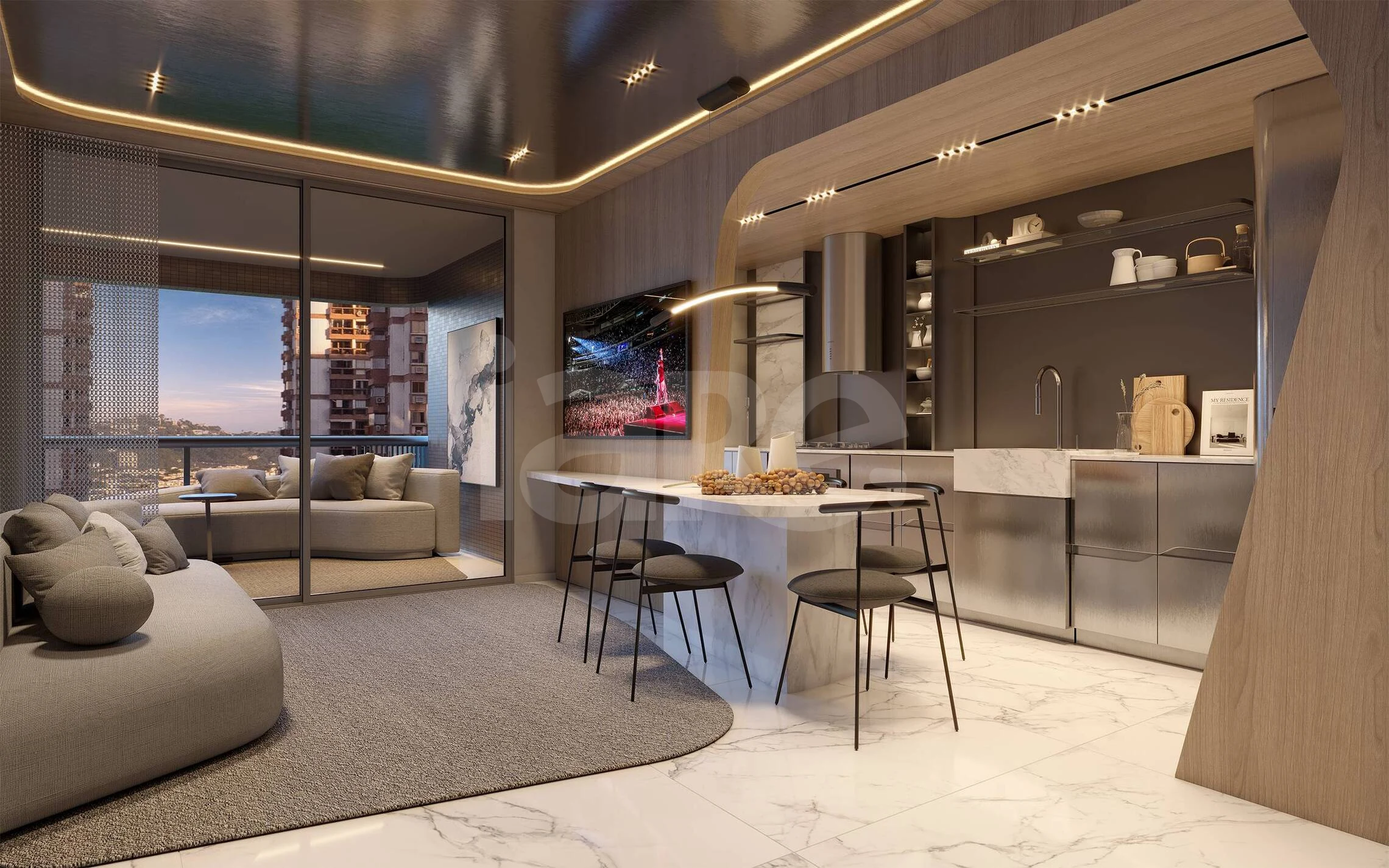 Coupé Tower - Apartamento com 87,86 m², em Barra da Tijuca — foto 3