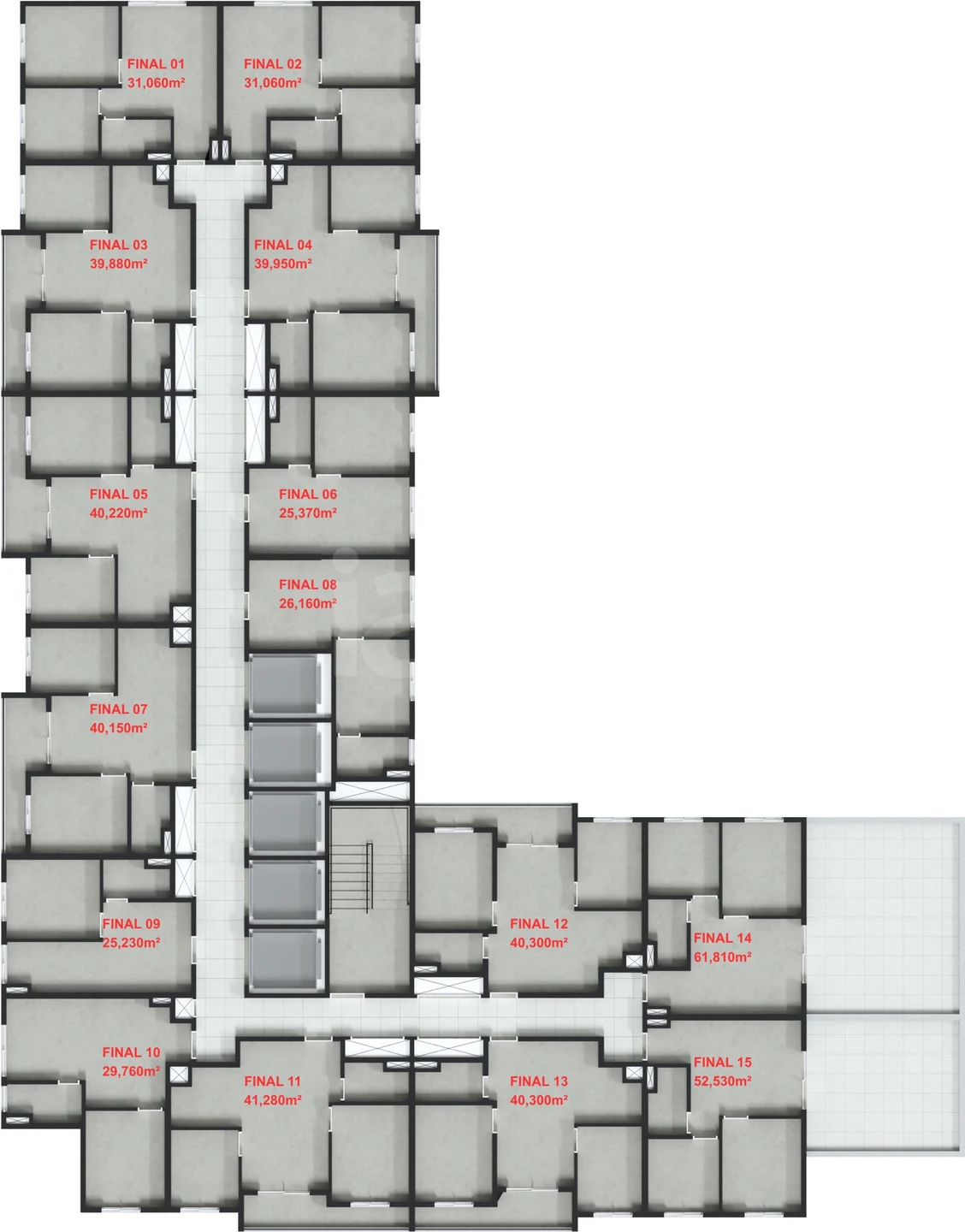 Planta — Pavimento 01