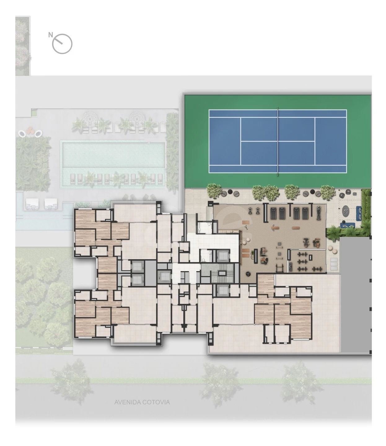 Planta — Pavimento 4