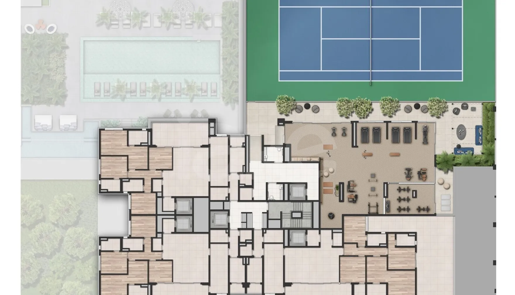 Planta — Pavimento 4