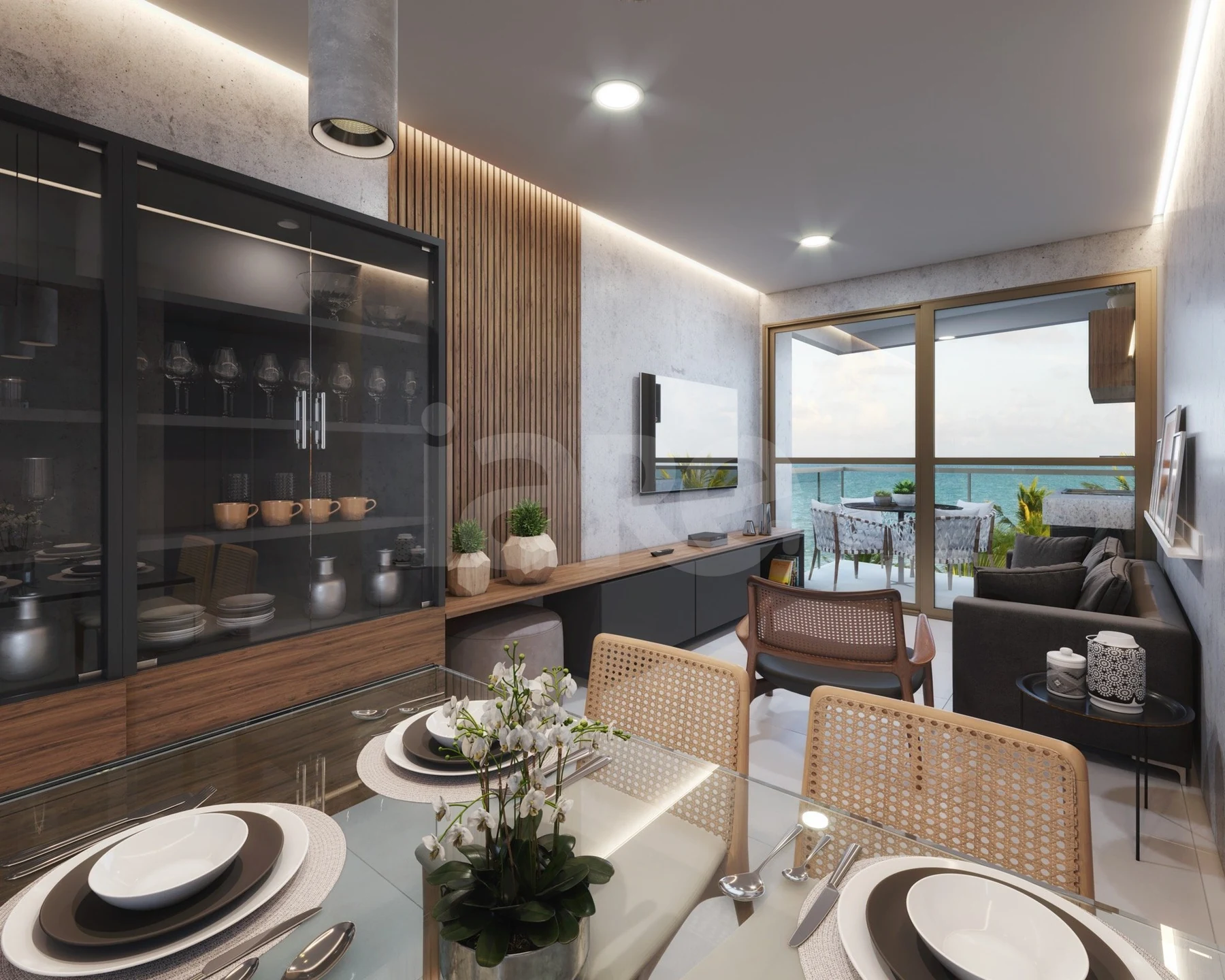 Falésia - Garden com 65,97 m², em Ponta do Seixas — foto 5