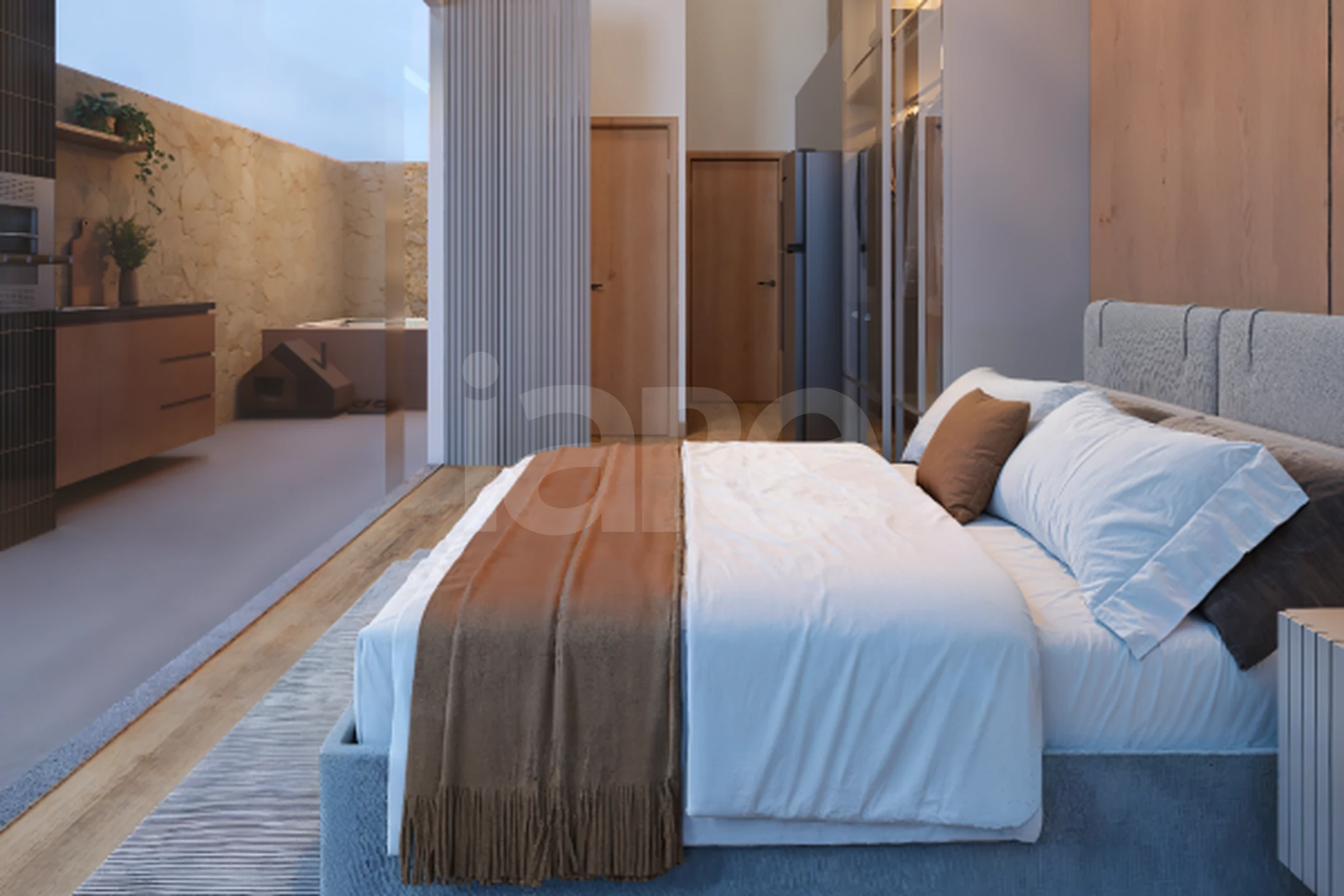 Ilha de Hokkaido - Studio com 20 m², em Praia de Itaparica — foto 4