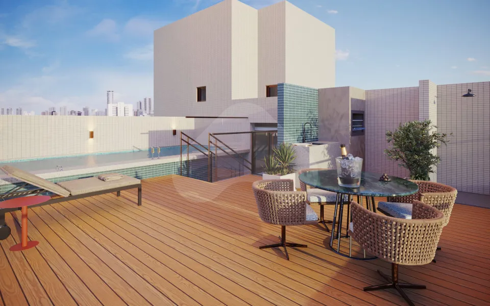 Glória Luz - Apartamento com 84,28 m², em Casa Forte — foto 3