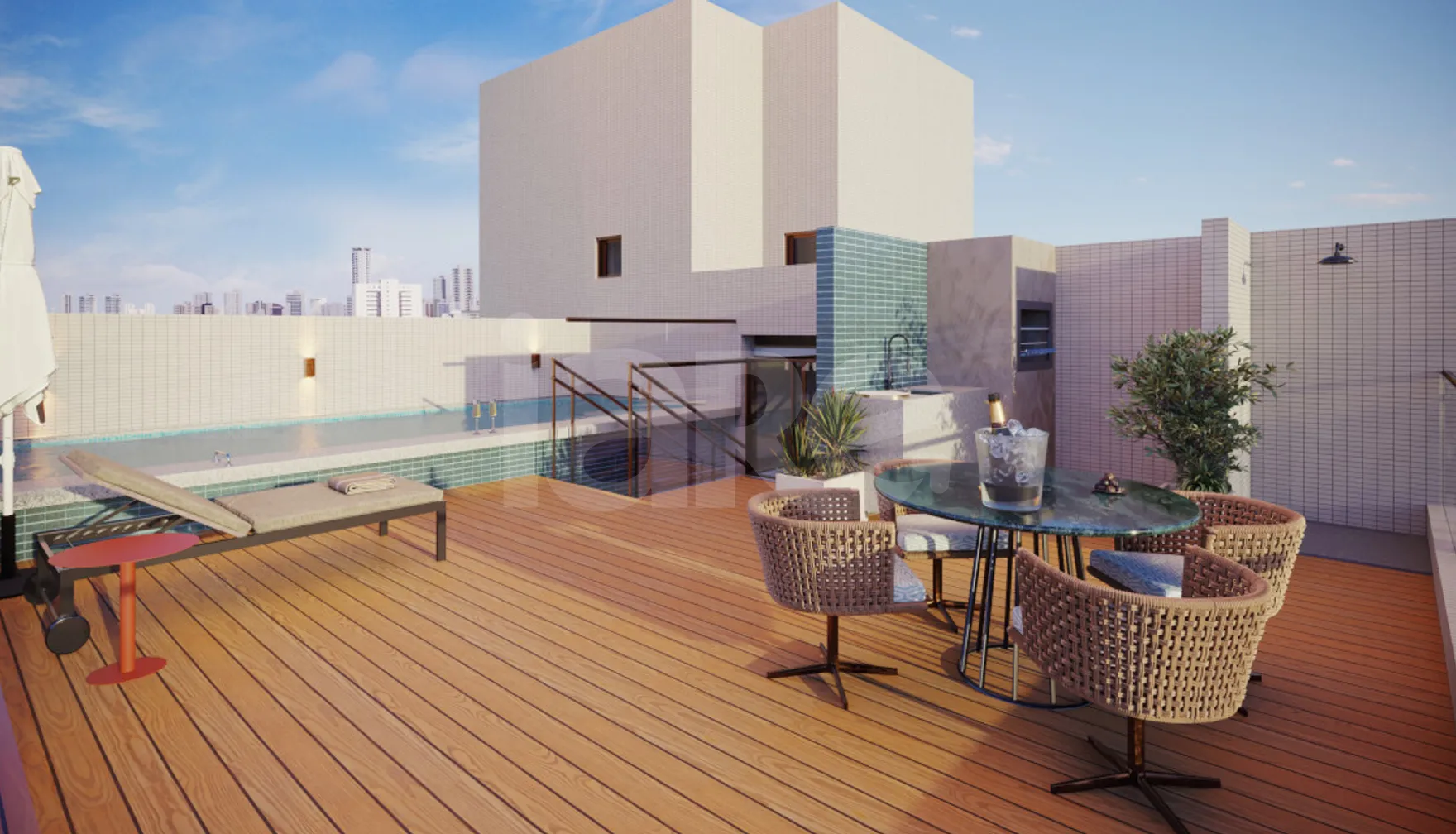 Glória Luz - Apartamento com 84,28 m², em Casa Forte — foto 3