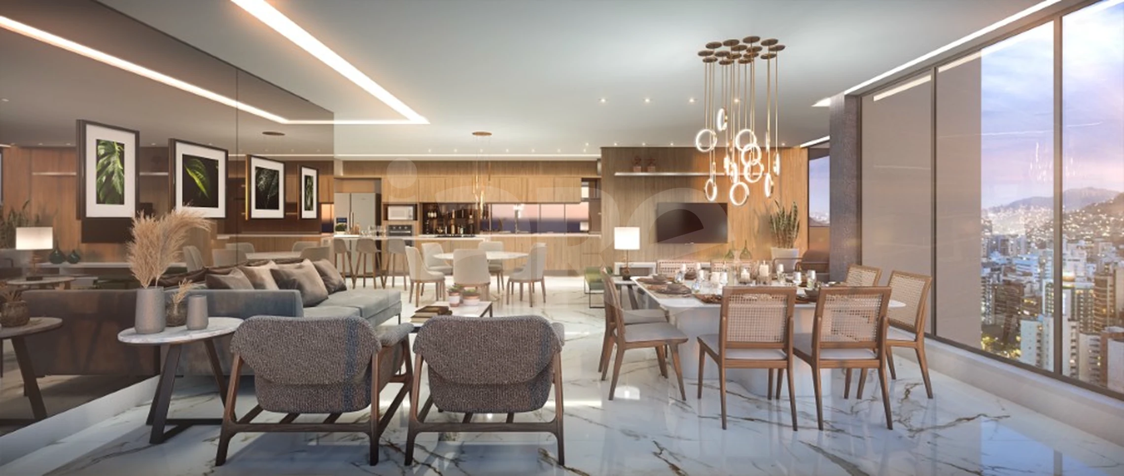 Honfleur Maison - Apartamento com 144,92 m², em Enseada do Suá — foto 2