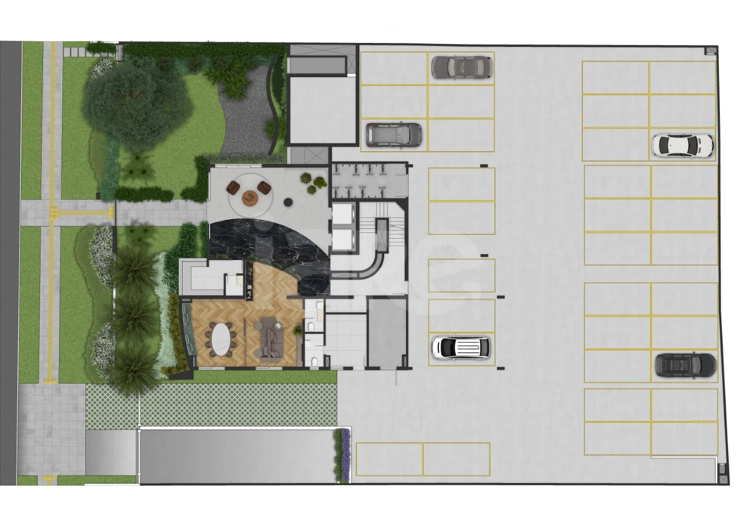 Planta — Pavimento térreo