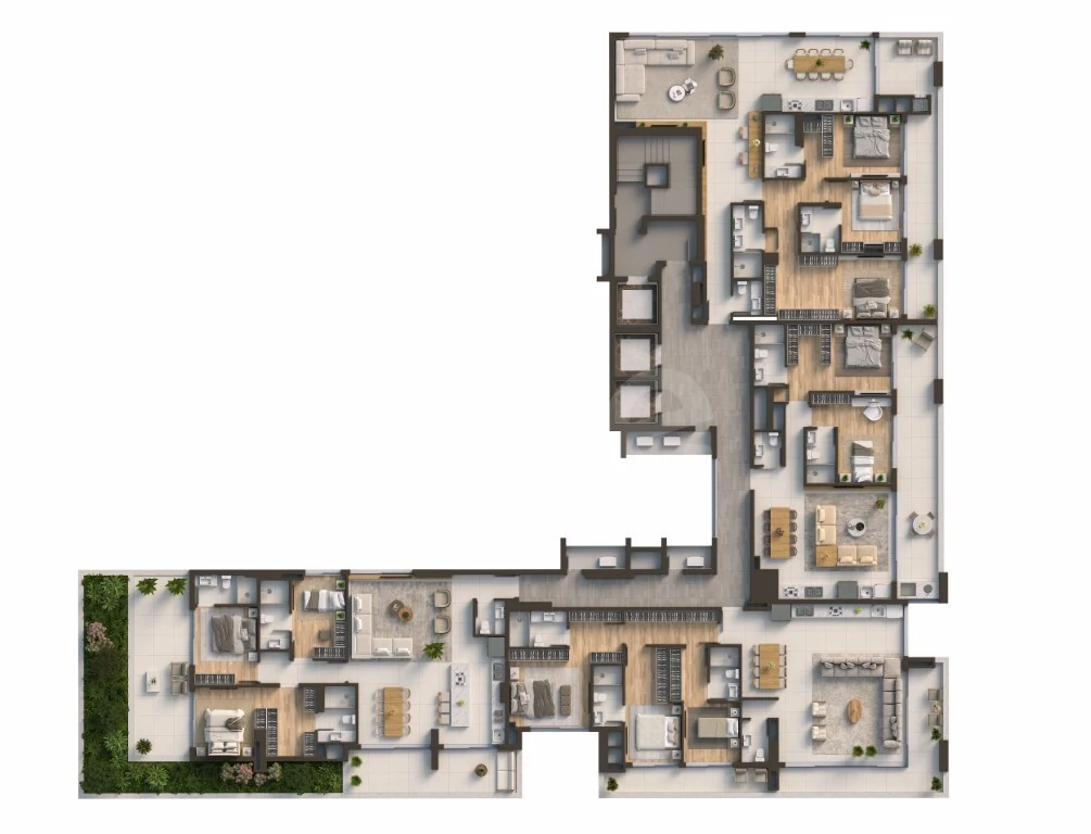 Planta — Pavimento 20