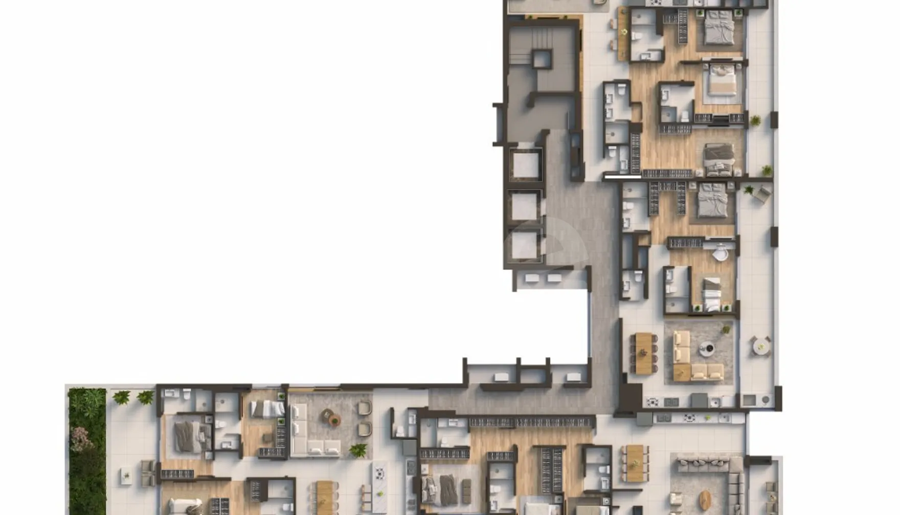 Planta — Pavimento 20