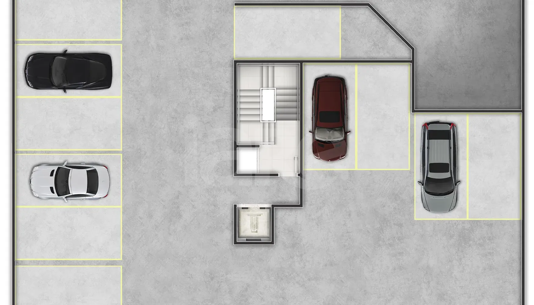 Planta — Pavimento garagem