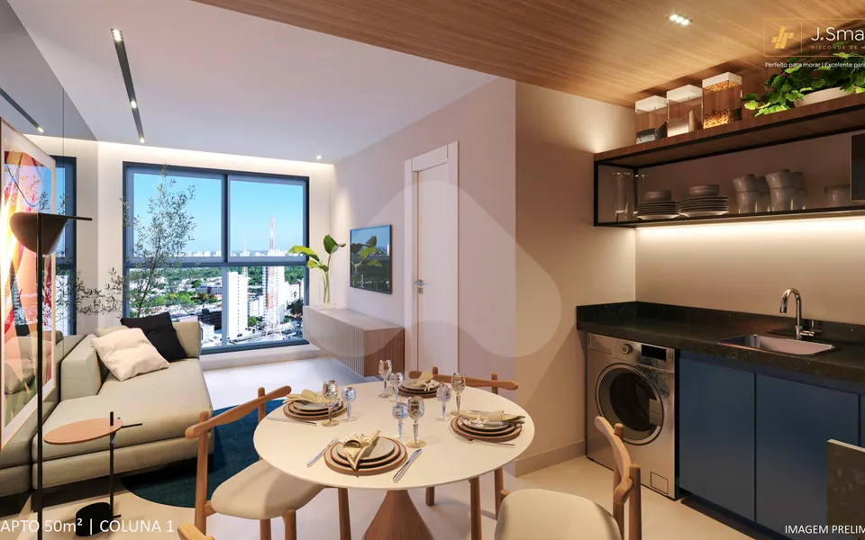J.Smart Visconde de Mauá - Apartamento com 50,15 m², em Dionísio Torres — foto 20