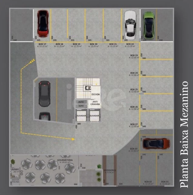 Planta — Pavimento 1