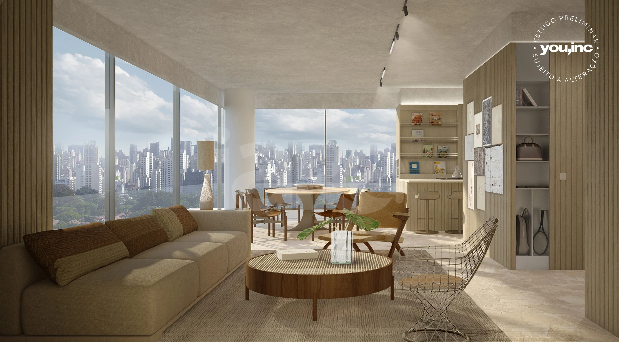 Casa Jardins Jaú by You - Apartamento com 145,12 m², em Jardim Paulista — foto 4