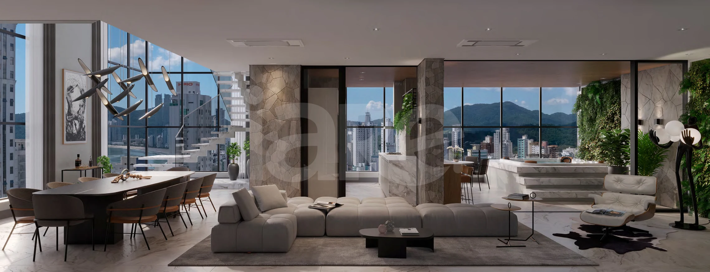 Línea Living Concept - Apartamento com 186,75 m², em Centro — foto 4