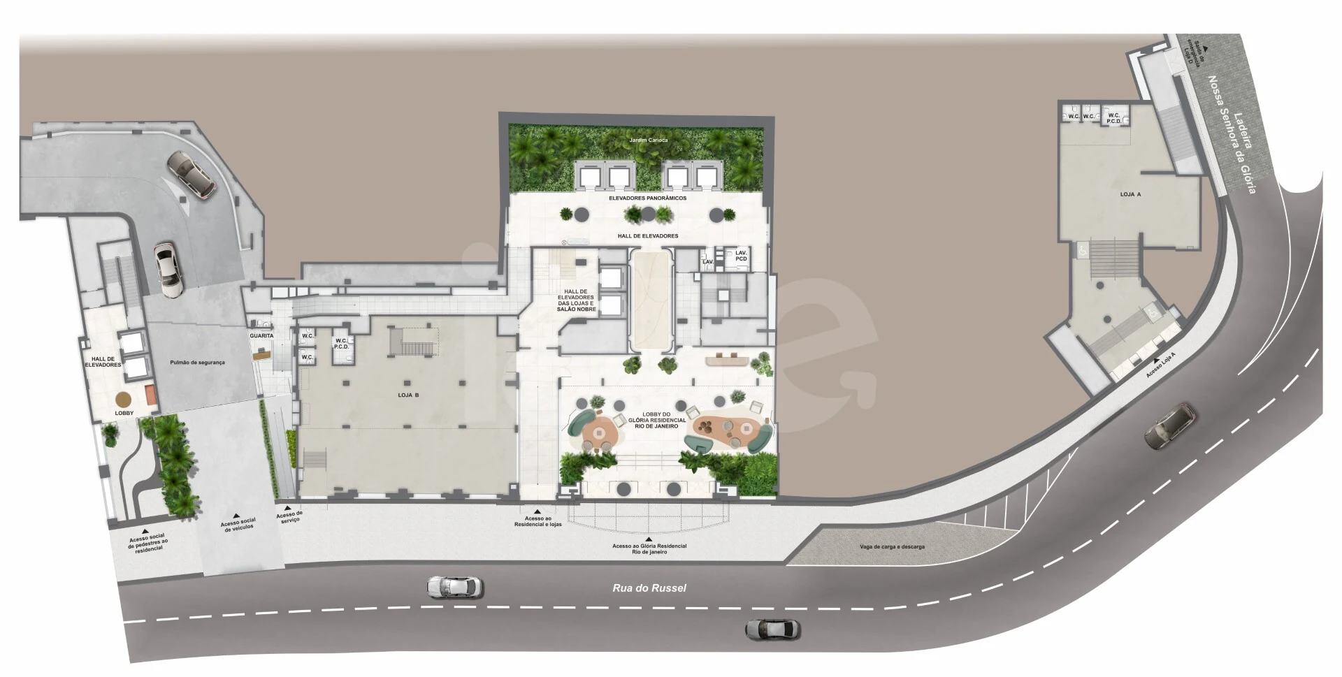 Planta — Pavimento térreo