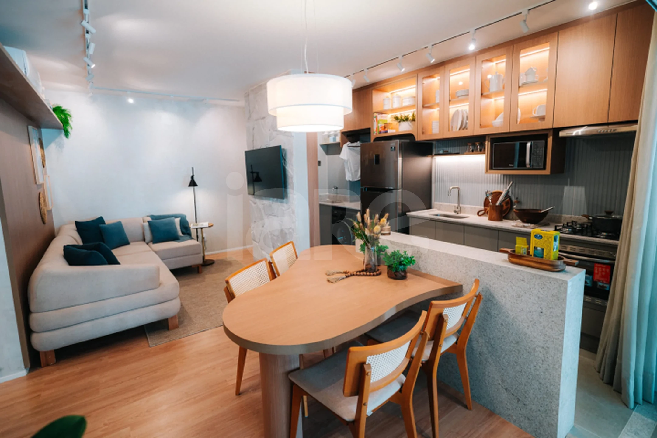 Parque América Trancoso - Apartamento com 53,41 m², em Parque Santa Cecília — foto 2
