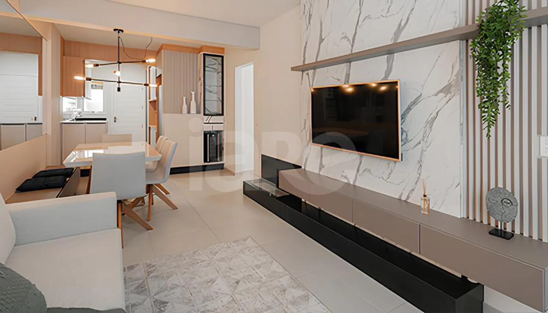 Villaggio Blu - Casa com 80,62 m², em Sítio Túnel Verde — foto 2